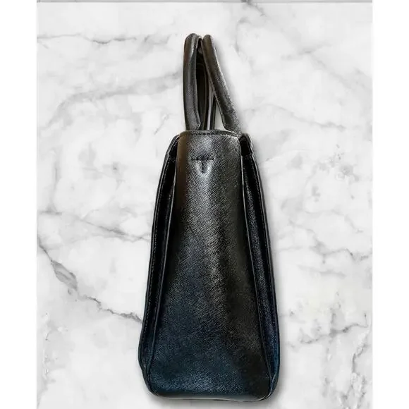 Tory Burch Saffiano Leather Emerson Medium Zip Tote Bag - Picture 4 of 14